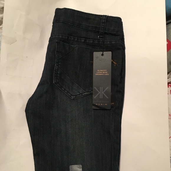 Kardashian Kollection Denim Kourtney Jeans Size 8 - Picture 2 of 7